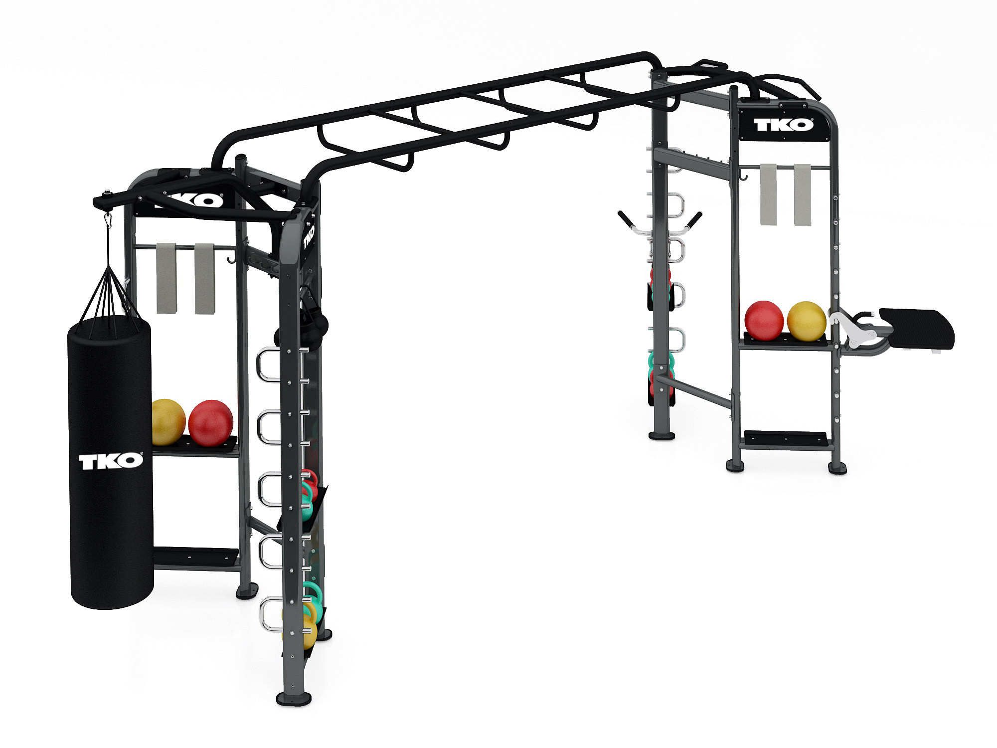 TKO - 9904 - 2 Station Functional Fitness System