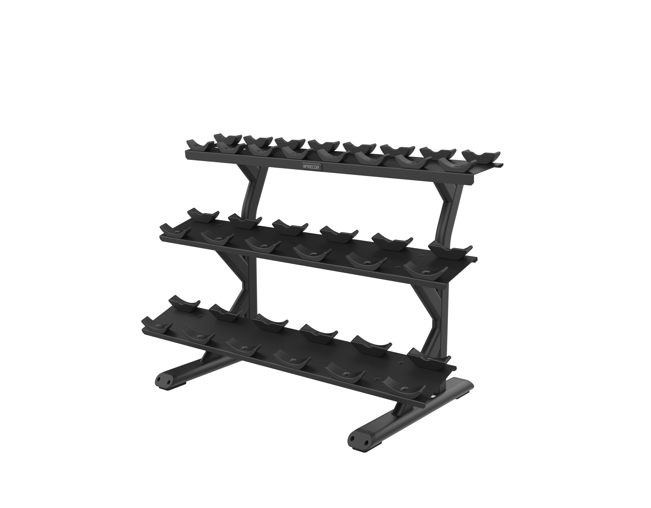 Precor Vitality 3-Tier Saddle Racks