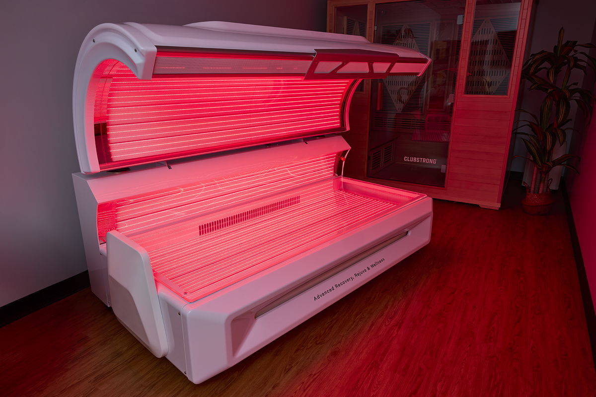 Wellness USA Red Fuzion Pro-Max Fitness Recovery Bed